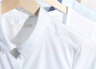 Vita kläder hålls vita